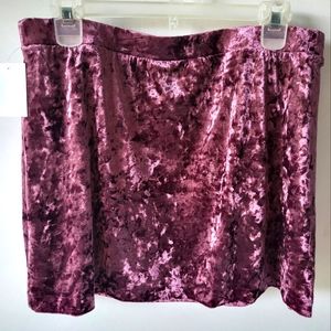ABOUND Velvet Mini Skirt